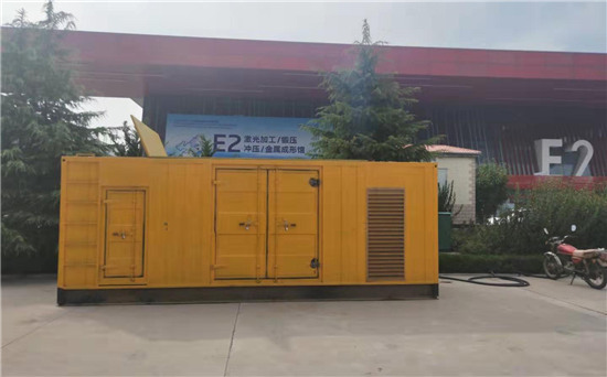 达尔罕茂明安联合1200KW发电机出租